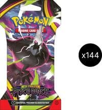Pitch Black Sleeved Booster Case - ME05: Pitch Black - Pokemon card