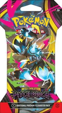 Pitch Black Sleeved Booster Pack - ME05: Pitch Black - Pokemon card