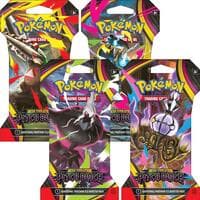 Pitch Black Sleeved Booster Pack Art Bundle [Set of 4] - ME05: Pitch Black - Pokemon card