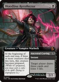 Bloodline Recollector (Extended Art) - Reality Fracture - Magic: The Gathering card