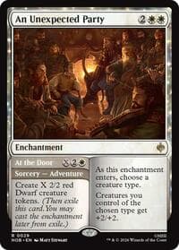 An Unexpected Party - The Hobbit - Magic: The Gathering card