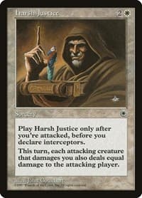 Harsh Justice - Portal - Magic: The Gathering card