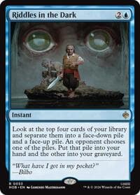 Riddles in the Dark - The Hobbit - Magic: The Gathering card