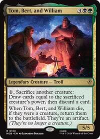 Tom, Bert, and William - The Hobbit - Magic: The Gathering card