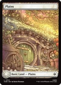 Plains (0314) - The Hobbit - Magic: The Gathering card