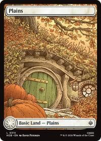 Plains (0315) - The Hobbit - Magic: The Gathering card