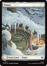 Plains (0316) - The Hobbit - Magic: The Gathering card