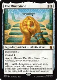 The Mind Stone - Marvel Super Heroes - Magic: The Gathering card