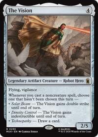 The Vision - Marvel Super Heroes - Magic: The Gathering card