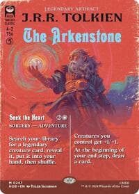 The Arkenstone (Borderless) - The Hobbit - Magic: The Gathering card