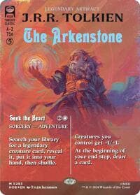 The Arkenstone (Borderless) (Surge Foil) - The Hobbit - Magic: The Gathering card