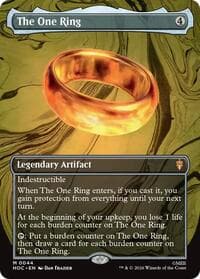 The One Ring (Borderless) - The Hobbit: Eternal-Legal - Magic: The Gathering card