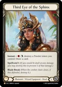 Third Eye of the Sphinx - Omens of the Third Age - Flesh and Blood TCG card