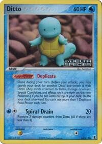 Ditto - 64/113 (Squirtle) (Delta Species Stamped) - Miscellaneous Cards & Products - Pokemon card
