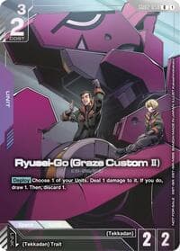 Ryusei-Go (Graze Custom II) (Newtype Challenge 2026 Mission 3) - Gundam Promotional Cards - Gundam Card Game card
