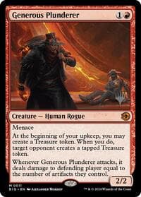 Generous Plunderer - Promo Pack: Outlaws of Thunder Junction - Magic: The Gathering card