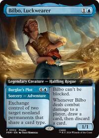 Bilbo, Luckwearer (Extended Art) - Unique and Miscellaneous Promos - Magic: The Gathering card