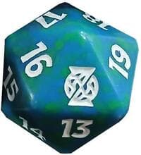 Secrets of Strixhaven Spindown Die - Quandrix - Wizards of the Coast Dice - Life Counters card