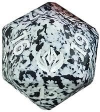 Secrets of Strixhaven Spindown Die - Silverquill - Wizards of the Coast Dice - Life Counters card