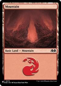 Mountain (0274) (WOE) - The List Reprints - Magic: The Gathering card