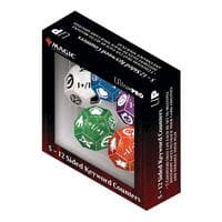 Magic: The Gathering Keyword Counter 5-12-Sided Dice - Ultra Pro Life Counters - Life Counters card