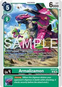 Armalizamon (Welcome Tamers Pack Vol.2) - Starter Deck 23: Beatbreak Release Event Cards - Digimon Card Game card