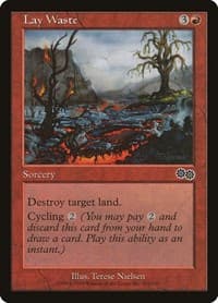 Lay Waste - Urza's Saga - Magic: The Gathering card