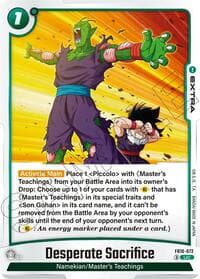 Desperate Sacrifice - Cross Force - Dragon Ball Super: Fusion World card