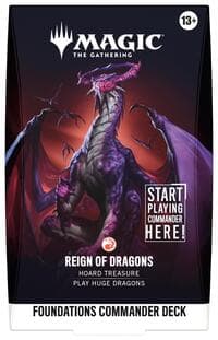 Foundations Commander Deck - Reign of Dragons - Commander: Foundations - Magic: The Gathering card