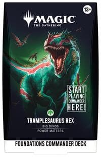 Foundations Commander Deck - Tramplesaurus Rex - Commander: Foundations - Magic: The Gathering card