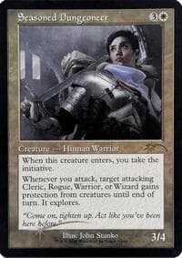 Seasoned Dungeoneer (Retro Frame) - Secret Lair Drop Series - Magic: The Gathering card