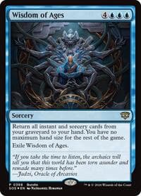 Wisdom of Ages (SOS Bundle) - Unique and Miscellaneous Promos - Magic: The Gathering card