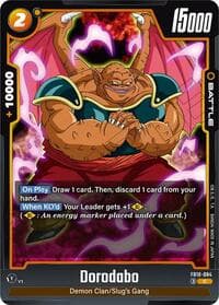 Dorodabo - Cross Force - Dragon Ball Super: Fusion World card