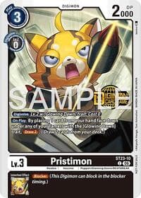 Pristimon (Welcome Tamers Pack Vol.2) - Starter Deck 23: Beatbreak Release Event Cards - Digimon Card Game card