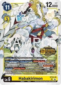 Habakirimon (Welcome Tamers Pack Vol.2) - Starter Deck 23: Beatbreak Release Event Cards - Digimon Card Game card