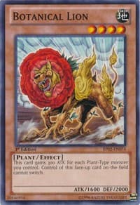 Botanical Lion - Battle Pack 2: War of the Giants - YuGiOh card
