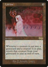 Lifeline - Urza's Saga - Magic: The Gathering card