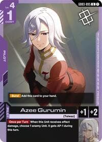 Azee Gurumin (Judge Pack 02) - Gundam Promotional Cards - Gundam Card Game card