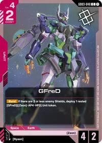 GFreD (Judge Pack 02) - Gundam Promotional Cards - Gundam Card Game card