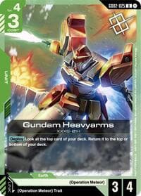 Gundam Heavyarms (Judge Pack 02) - Gundam Promotional Cards - Gundam Card Game card