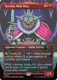 Krenko, Mob Boss - Secret Lair Drop Series - Magic: The Gathering card
