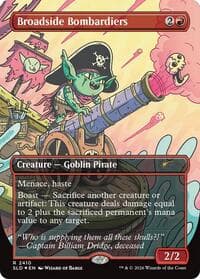 Broadside Bombardiers - Secret Lair Drop Series - Magic: The Gathering card