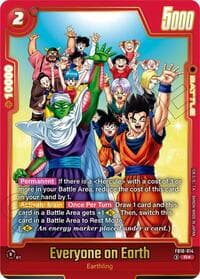 Everyone on Earth (Alternate Art) - Cross Force - Dragon Ball Super: Fusion World card