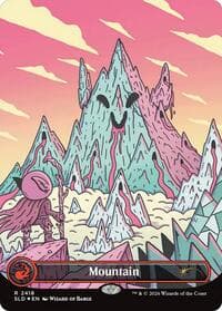 Mountain (2418) - Secret Lair Drop Series - Magic: The Gathering card