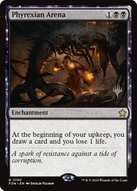 Phyrexian Arena - Promo Pack: Secrets of Strixhaven - Magic: The Gathering card