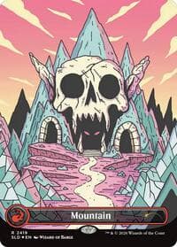 Mountain (2419) - Secret Lair Drop Series - Magic: The Gathering card