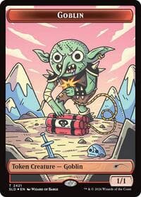 Goblin Token (2421) - Secret Lair Drop Series - Magic: The Gathering card