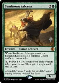 Sandstorm Salvager - Promo Pack: Secrets of Strixhaven - Magic: The Gathering card