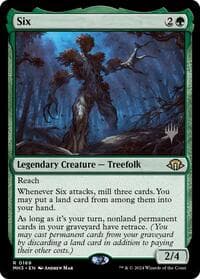 Six - Promo Pack: Secrets of Strixhaven - Magic: The Gathering card