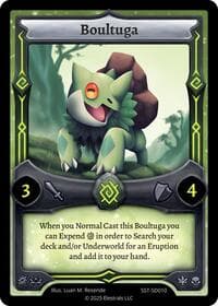 Boultuga - Divine Champions: Sunstrike Starter Decks - Elestrals card